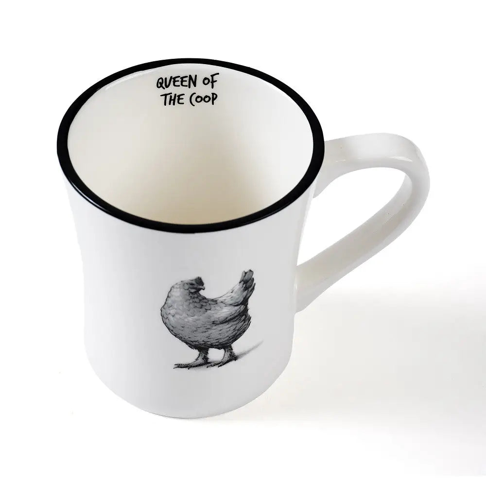 Black & White Gertrude Coffee Mug