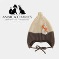 Annie & Charles® Knitted Hat "Winter Goose"