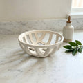 Artisan Ceramic Fruit Basket