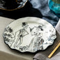 8.5" Halloween Skeletons Dessert / Salad Plate
