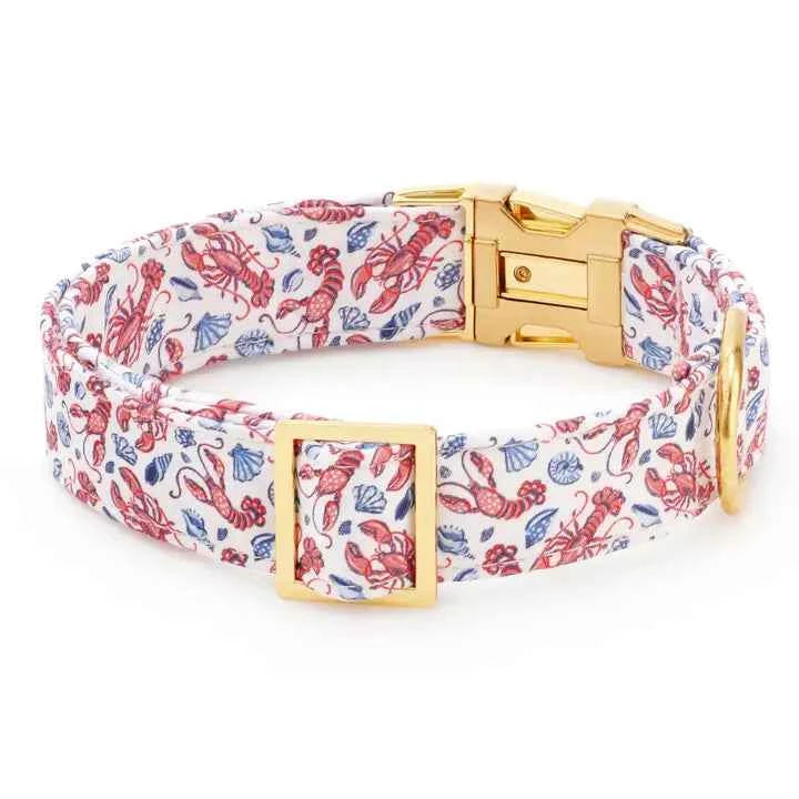 Printfresh X Tfd Lobster Landing Dog Collar