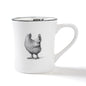 Black & White Gertrude Coffee Mug