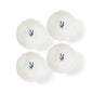 Blue & White Gertrude Salad Bowls Set of 4 with Giftbox