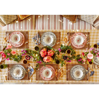 Blue & White Gertrude Salad Bowls Set of 4 with Giftbox