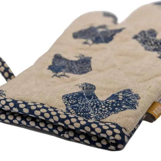 Henrietta Oven Glove Blueberry