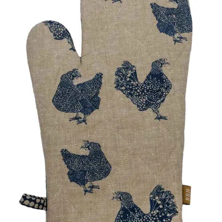 Henrietta Oven Glove Blueberry