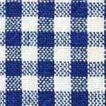Lake Blue Gingham Summer Dog Bandana