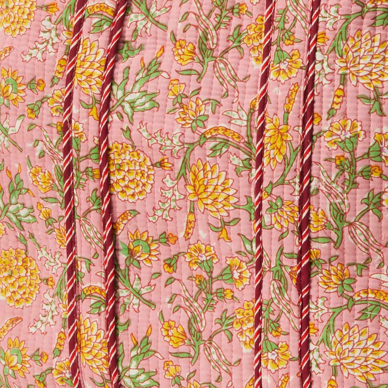 Marigold Blush Quilted Tote Bag
