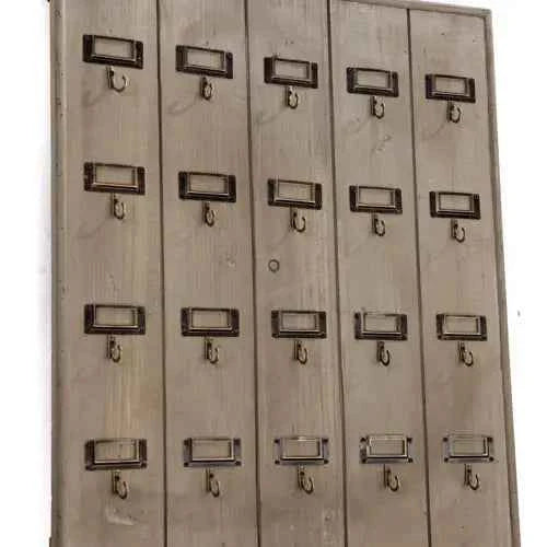 Rustic Recycled Pine Hotel Keyrack